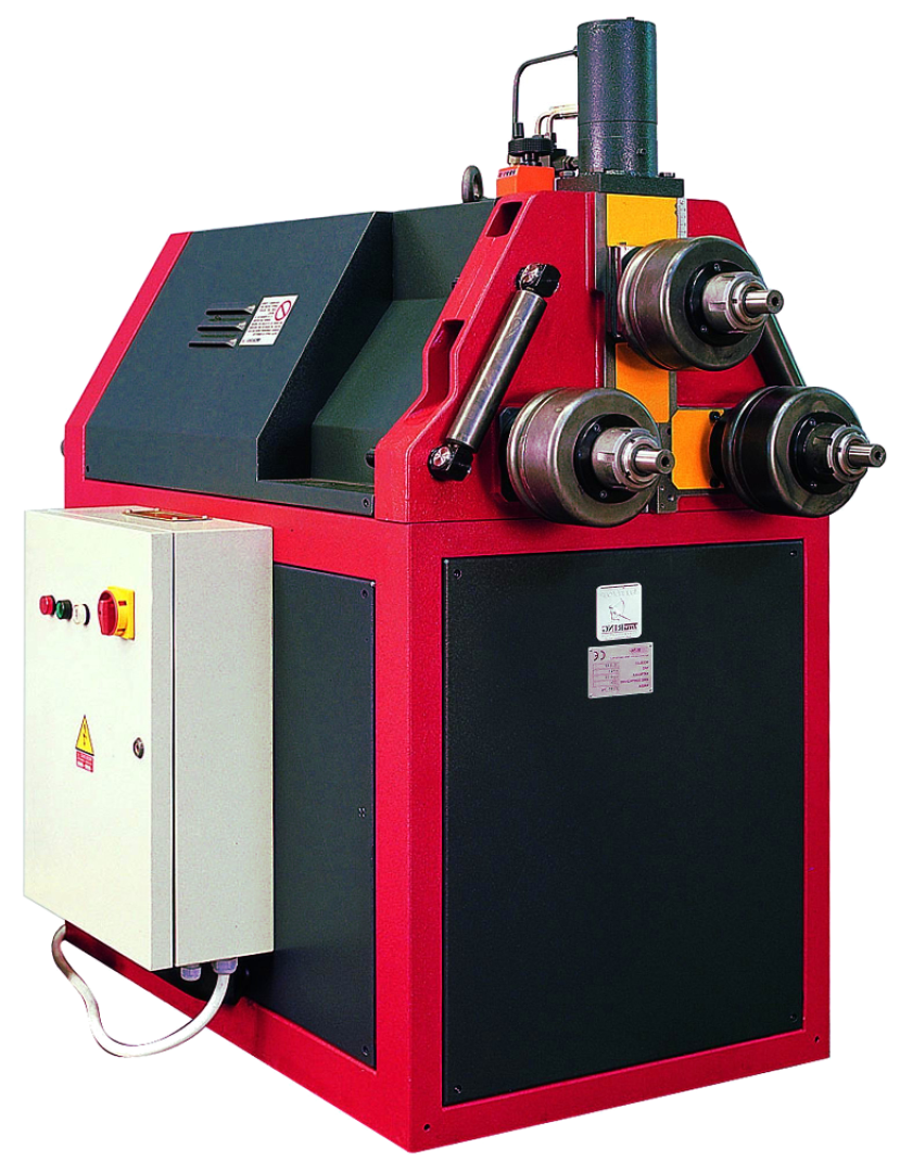 Even if extremely suitable for the bending of special windows and doors profiles, the adjustable geometry of the Delta 50 makes the machine suited to the bending of a wide range of profiles at every radius. The fully automated joints management based on the machine geometry, on the profile section and on the desired shape, allows to create perfectly symmetrical curves, even with variable radii. Versions PQi: Equipped with PQI control, the Intelligent Quote Positioner for the predetermination of the bending radii. CNC TOUCH: Equipped with a user-friendly touch screen Computerized Numerical control to manage two speeds on the two axis CNC2/2: Equipped with CNC2/2, Computerized Numerical Control with two axis able to automatically managed joints and bending radii predetermination CNCi: Equipped with CNCi control, the Computerized Numerical Interpolated Control for the predetermination of the bending radii, able to manage untill 1000 steps of a virtually infinite number of storable programms 